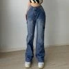 Yoursblack NEWS Irregular Pocket Casual Jeans