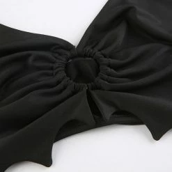 Yoursblack Irregular Ring Halterneck Vest NEWS