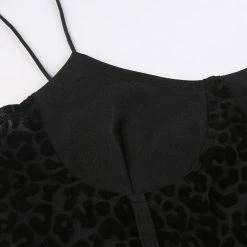 Yoursblack Leopard Mesh Tank Top