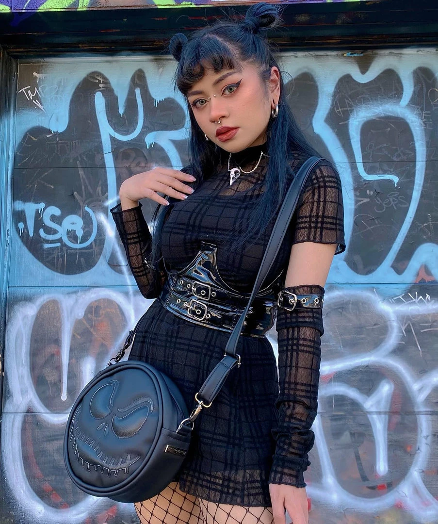 Yoursblack Meshin' Around Plaid Dress 6 Yoursblack Meshin' Around Plaid Dress