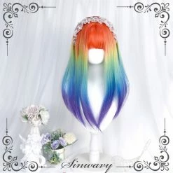 Yoursblack NEWS Absolute Rainbow Wig