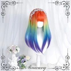 Yoursblack NEWS Absolute Rainbow Wig