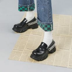 Yoursblack Chain Platform Shoes New In May