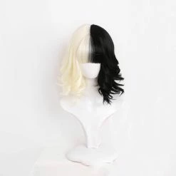 Yoursblack Cruella Curly Wig