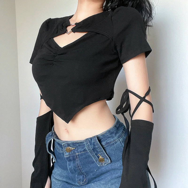 Yoursblack New In May Hollow Broken Sleeve Top 5 Yoursblack New In May Hollow Broken Sleeve Top