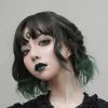 Yoursblack Accessory Dark Green Gradient Polaris Wig