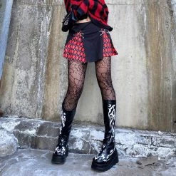 Yoursblack NEWS Hand-painted Dark Gothic Platform Boots