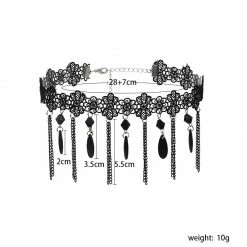 Yoursblack Accessory Gothic Lace Choker