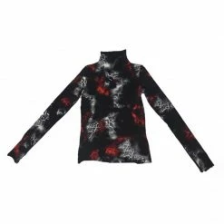 Yoursblack NEWS Punk Bloody Cobweb Top