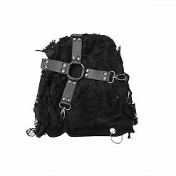 Yoursblack Destroy Leather Buckle Beanie Hat YB102