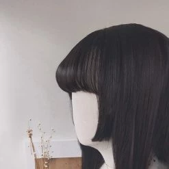 Yoursblack Hime Cut Comic Bangs Wig