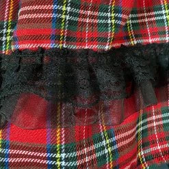 Yoursblack Plaid Leg Warmer