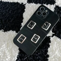 Yoursblack Dark Buckle IPhone Case Cover