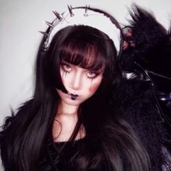 Yoursblack Hime Cut Comic Bangs Wig