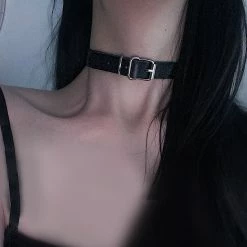 Yoursblack Belt Choker