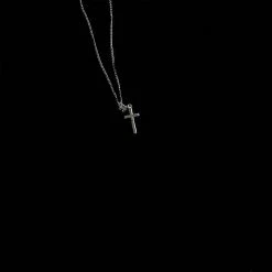 Yoursblack Cross Bunny Necklace Accessory