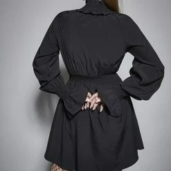 Yoursblack Long Balloon Sleeve Dress New In Jun