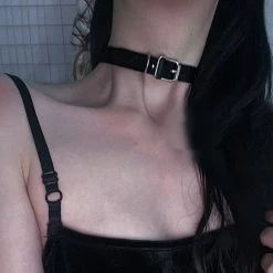 Yoursblack Belt Choker