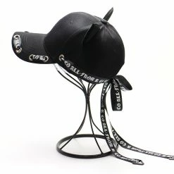 Yoursblack Cat Ears Baseball Cap NEWS