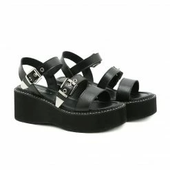 Yoursblack NEWS Single Buckle Ankle Sandals