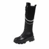 Yoursblack NEWS Pearl Chain Rrider Boots