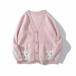 Yoursblack Kawaii Rabbit Mohair Sweater NEWS