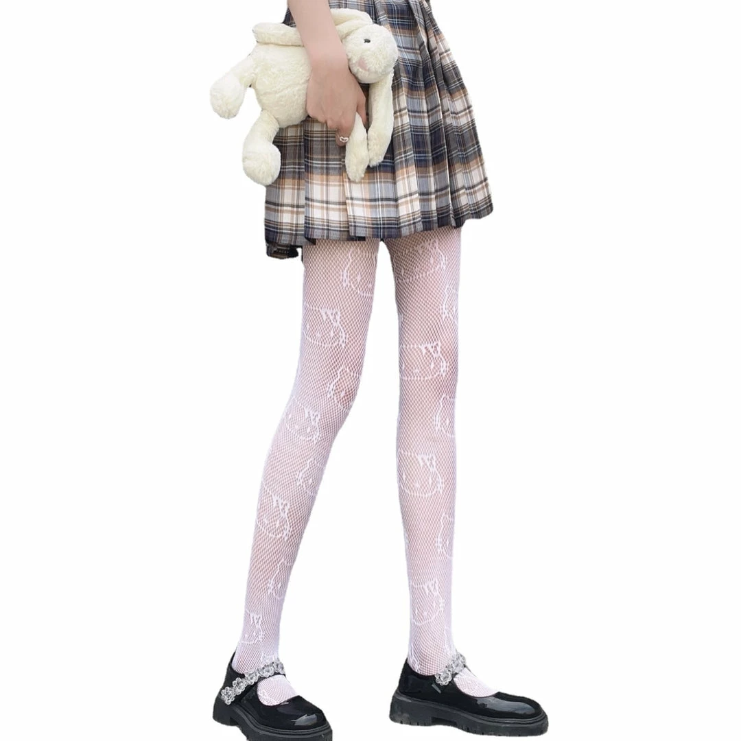 Yoursblack Socks&Stockings Cartoon Cat Tights 3 Yoursblack Socks&Stockings Cartoon Cat Tights