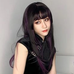 Yoursblack Hime Cut Ear-Dyeing Wig Accessory