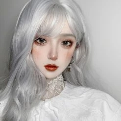 Yoursblack Silver Fluffy Long Curly Wig NEWS