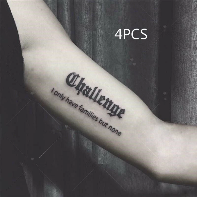 Yoursblack Gothic Pattern Tattoo Sticker New In Jun 2 Yoursblack Gothic Pattern Tattoo Sticker New In Jun