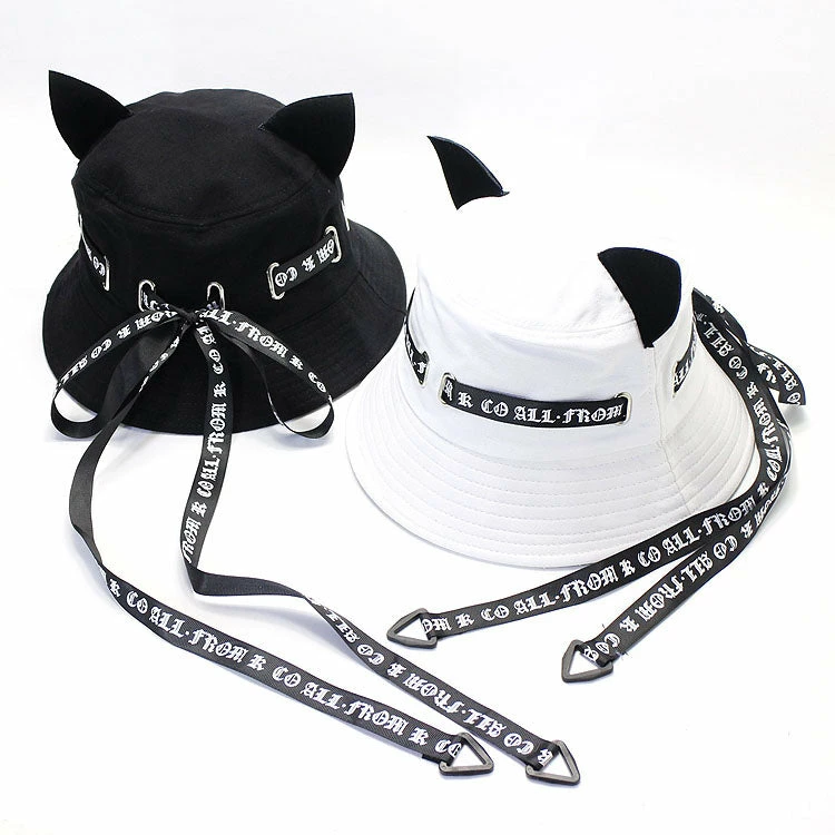 Yoursblack Cat Ears Fisherman Hat NEWS 3 Yoursblack Cat Ears Fisherman Hat NEWS