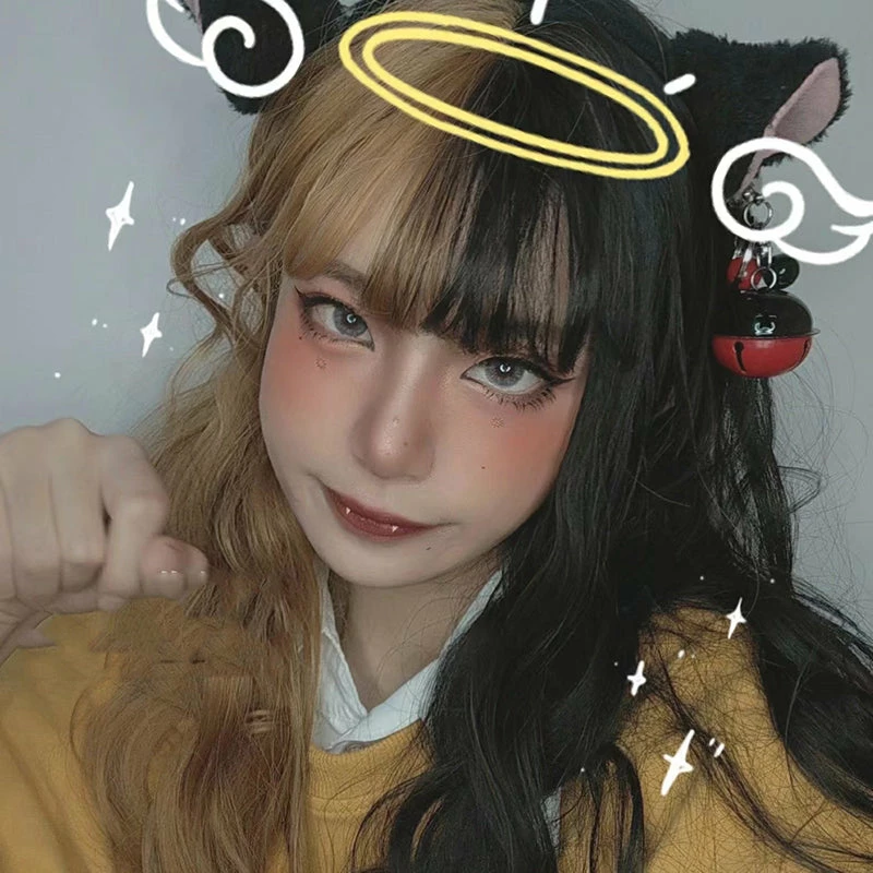 Yoursblack Lolita Two-Tone Wig 2 Yoursblack Lolita Two-Tone Wig