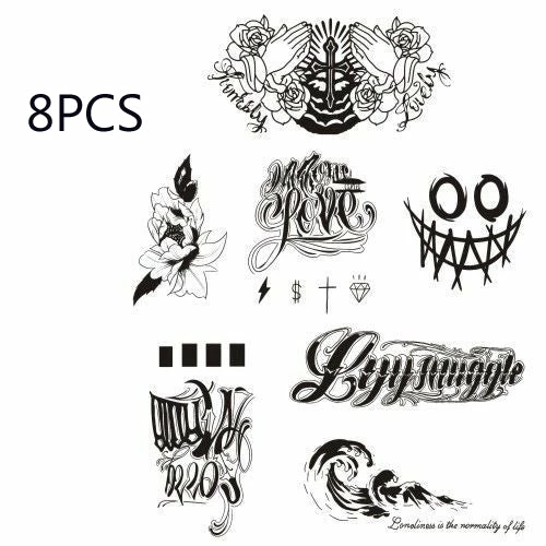 Yoursblack Gothic Pattern Tattoo Sticker New In Jun 4 Yoursblack Gothic Pattern Tattoo Sticker New In Jun
