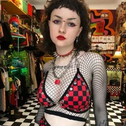 Yoursblack Lock Metal Chain Sling