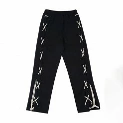 Yoursblack Cross Drawstring Casual Trousers