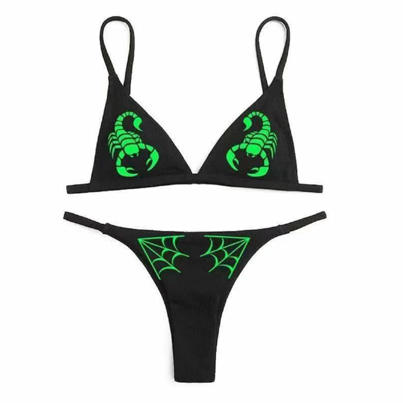 Yoursblack Curve Skull Tube Top Swimsuit Swimwear 1 Yoursblack Curve Skull Tube Top Swimsuit Swimwear