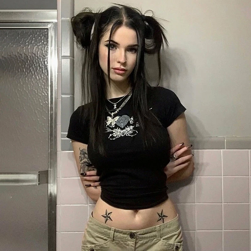 Yoursblack New In Jun Hot Diamond Short Sleeve T-Shirt 3 Yoursblack New In Jun Hot Diamond Short Sleeve T-Shirt