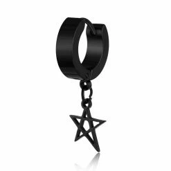 Yoursblack Pentagram Drop Earrings 14 Yoursblack Pentagram Drop Earrings