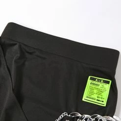Yoursblack Irregular Chain Skirt New In May