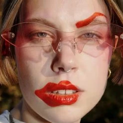 Yoursblack New In May Bat Y2K Sunglasses