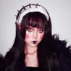 Yoursblack Hime Cut Comic Bangs Wig