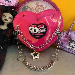 Yoursblack Accessory Skull Love Shoulder Bag