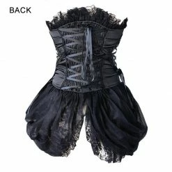 Yoursblack TOPS Embroidered Lace Corset Top