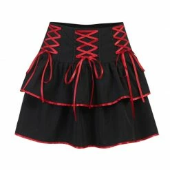 Yoursblack Dark Lolita Skirt