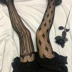 Yoursblack Socks&Stockings Clow Card Tights