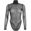 Yoursblack Perspective Grid Bottoming Shirt