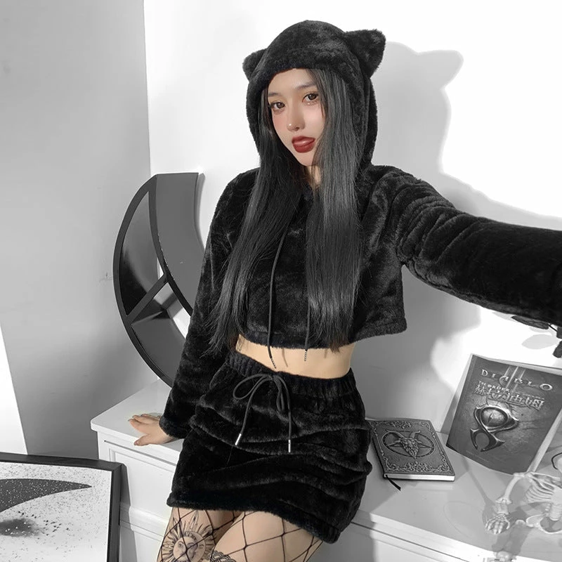 Yoursblack Plush Bear Sweater Set NEWS 4 Yoursblack Plush Bear Sweater Set NEWS