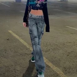 Yoursblack Punk Vintage Jeans Pants NEWS