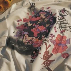 Yoursblack NEWS "Candy Bear Girl" Anime Hoodie 9 Yoursblack NEWS