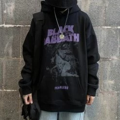 Yoursblack TOPS Black Sabbath Hoodie